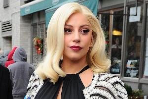 Lady Gaga in den Straßen von New York