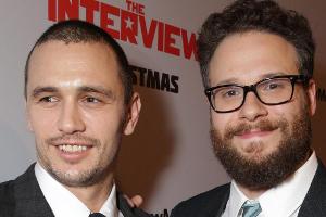 James Franco und Seth Rogen bei der Weltpremiere von "The Interview" am 11. Dezember in Los Angeles