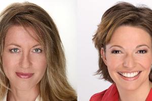 Anne Gesthuysen (l.) geht - Anna Planken kommt