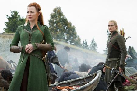 Künstlerische Freiheit? Weder Tauriel (l.) noch Legolas kommen im 