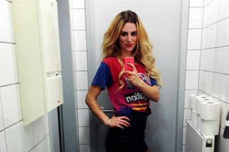 Steht nicht im Schatten: Larissa Kerner