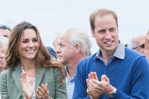 Ließen ihren Sohnemann zu Hause: Herzogin Kate und Prinz William