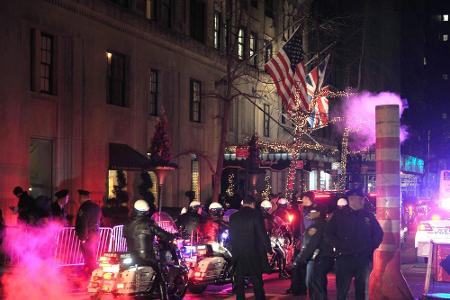Prinz William und Herzogin Catherine sind im Carlyle Hotel in New York City angekommen