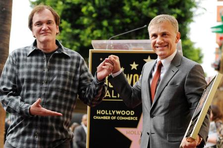 Ein Erfolgsduo: Quentin Tarantino (l.) und Christoph Waltz
