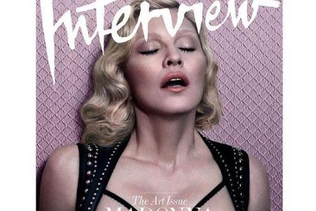 Lasziver Blick: Madonna provoziert in einer Foto-Strecke für das US-Magazin 