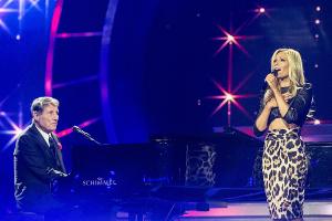 Höhepunkt in der "Helene Fischer-Show": Udo Jürgens letzter Auftritt