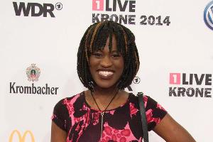 Ivy Quainoo kann noch lachen: Sie will sich nicht einschüchtern lassen