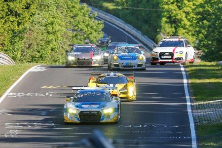 Audi R8 LMS - Startnummer #5 - 24h-Rennen Nürburgring 2017 - Nordschleife - Samstag - 27.5.2017