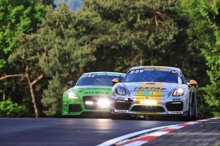 Porsche Cayman GT4 - 24h-Rennen Nürburgring 2017 - Nordschleife - Sonntag - 28.5.2017