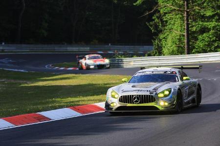 Mercedes AMG GT3 - Startnummer #50 - 24h-Rennen Nürburgring 2017 - Nordschleife - Sonntag - 28.5.2017