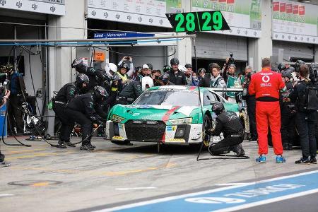 Audi R8 LMS - Startnummer #29 - 24h-Rennen Nürburgring 2017 - Nordschleife - Sonntag - 28.5.2017