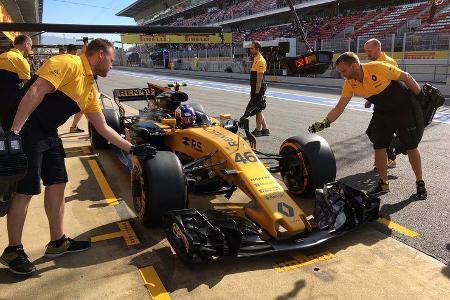 Sergey Sirotkin - Renault - Formel 1 - GP Spanien - 12. Mai 2017