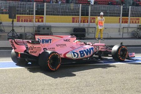 Sergio Perez - Force India - Formel 1 - GP Spanien - 12. Mai 2017