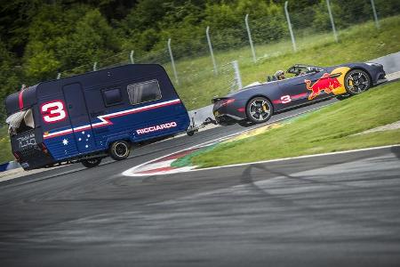 Red Bull - Camping-Rennen - Max Verstappen vs. Daniel Ricciardo - Spielberg - 2017
