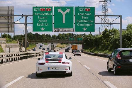 Porsche 911 R - Sportwagen - Sechsganghandschaltung - Saugmotor - Boxer - Test