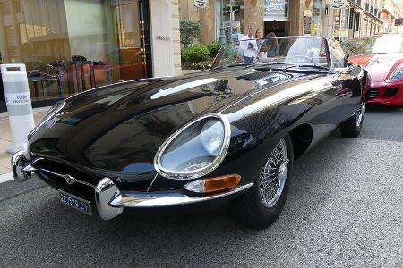 Jaguar E-Type - Carspotting - GP Monaco 2017