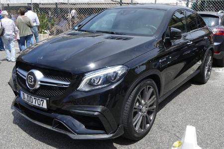 Brabus 850 GLE 63 S Coupé - Carspotting - GP Monaco 2017
