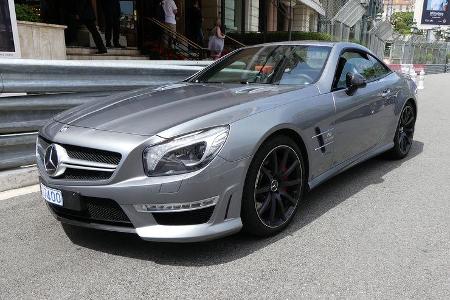 Mercedes SL63 AMG - Carspotting - GP Monaco 2017