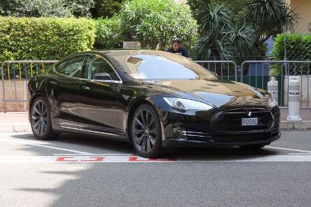 Tesla Model S - Carspotting - GP Monaco 2017