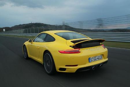 Porsche 911 Carrera S, Heckansicht
