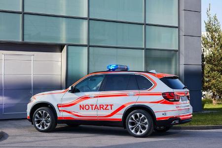 BMW Einsatzfahrzeuge Messe RETTmobil 2017