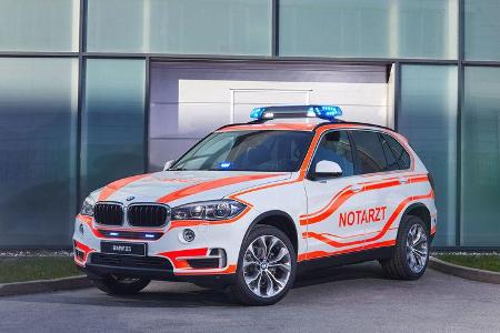 BMW Einsatzfahrzeuge Messe RETTmobil 2017