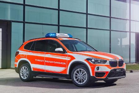 BMW Einsatzfahrzeuge Messe RETTmobil 2017