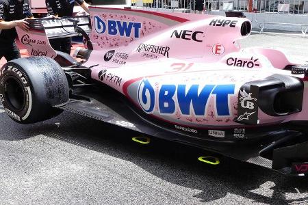 Force India - Formel 1 - GP Spanien - 11. Mai 2017