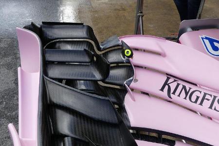 Force India - Formel 1 - GP Spanien - Barcelona - 11. Mai 2017