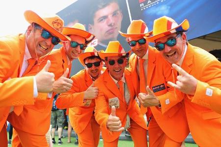 Verstappen Fans - Formel 1 - GP Spanien - 14. Mai 2017