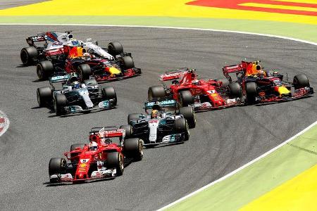 Start - Formel 1 - GP Spanien - 14. Mai 2017