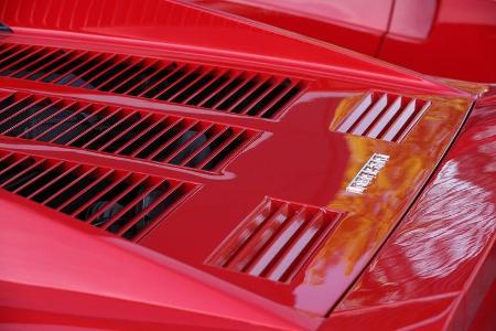 Ferrari 288 GTO, Motorabdeckung
