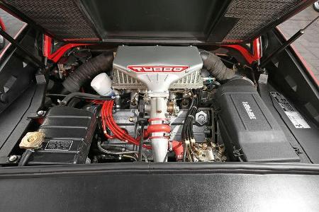 Ferrari GTB Turbo, Motor