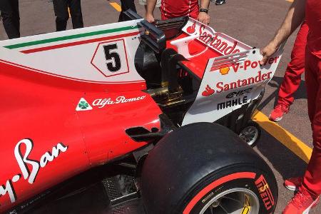 Ferrari - GP Monaco - Formel 1 - 14. Mai 2017