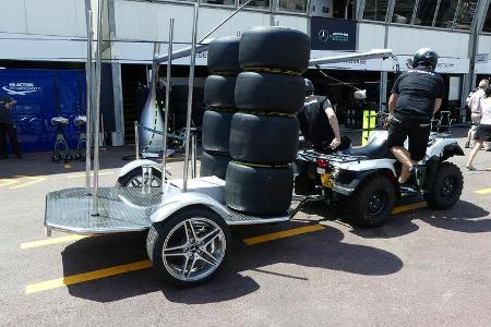 Mercedes - GP Monaco - Formel 1 - 14. Mai 2017