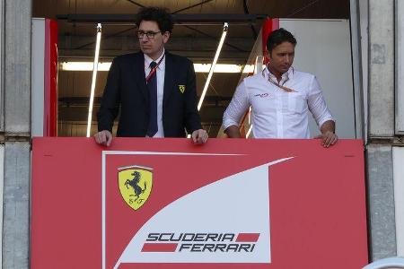 Mattia Binotto - Ferrari - GP Monaco - Formel 1 - 24. Mai 2017
