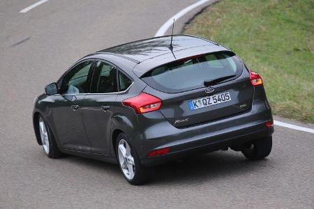 Ford Focus 1.0 Ecoboost, Heckansicht