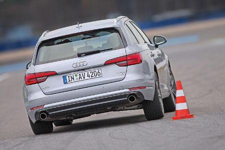 Audi A4 Avant 2.0 TFSI, Heckansicht