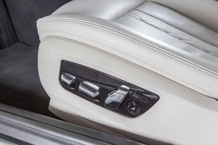 BMW 540i xDrive, Sitzverstellung