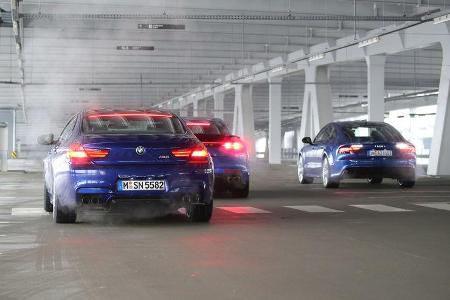 Porsche Panamera Turbo, BMW M6 Gran Coupé, Audi RS 7