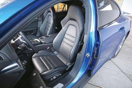 Porsche Panamera Turbo, Fahrersitz