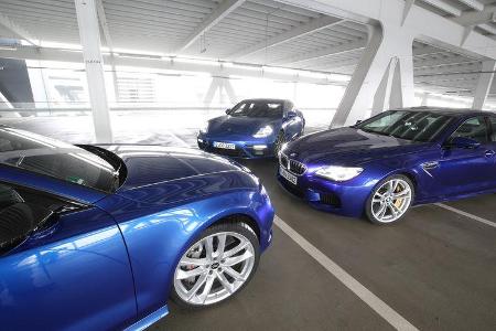 Porsche Panamera Turbo, BMW M6 Gran Coupé, Audi RS 7