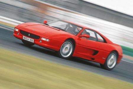 Ferrari F355, Seitenansicht