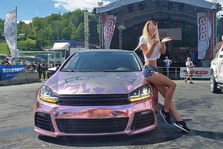 Die Girls vom GTI-Treffen am Wörthersee 2017.