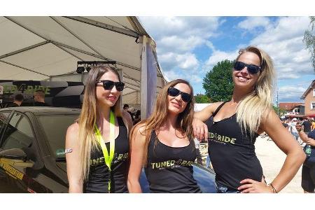 Die Girls vom GTI-Treffen am Wörthersee 2017.