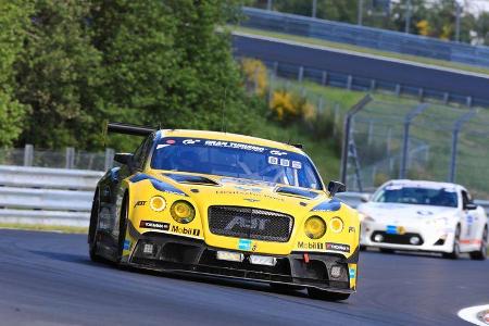 Bentley Continental GT3 - Freies Training - 24h-Rennen Nürburgring 2017 - Nordschleife