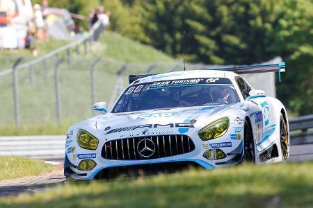 Mercedes AMG GT3 - Freies Training - 24h-Rennen Nürburgring 2017 - Nordschleife