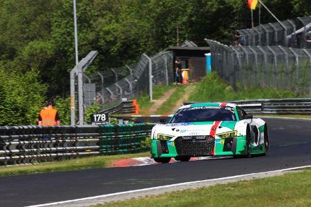 Audi R8 LMS - Freies Training - 24h-Rennen Nürburgring 2017 - Nordschleife
