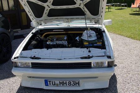 Mit seinem VW Scirocco 2 will er „Altes wieder aufleben lassen“. Damit meint er aber nicht die Pickelhaube sondern den aufge...