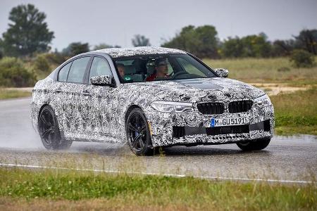 BMW M5 Predrive Miramas 2017